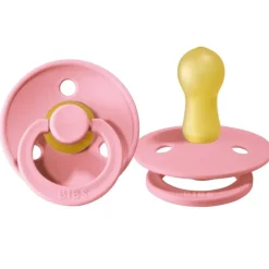 BIBS Natural Rubber Colour Pacifier - 2 Pack