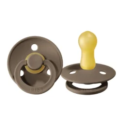 BIBS Natural Rubber Colour Pacifier - 2 Pack