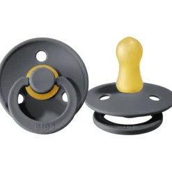 BIBS Natural Rubber Colour Pacifier - 2 Pack