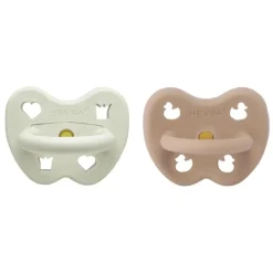 Hevea Natural Rubber Pacifier - 2 Pack