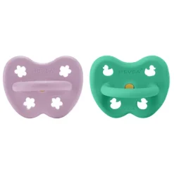 Hevea Natural Rubber Pacifier - 2 Pack