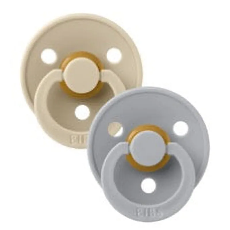 BIBS Natural Rubber Pacifier Combo - 2 Pack