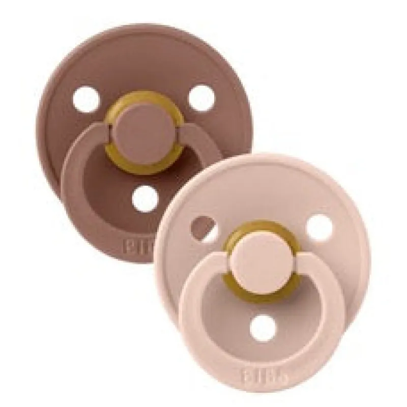 BIBS Natural Rubber Pacifier Combo - 2 Pack
