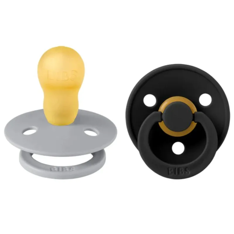 BIBS Natural Rubber Pacifier Combo - 2 Pack