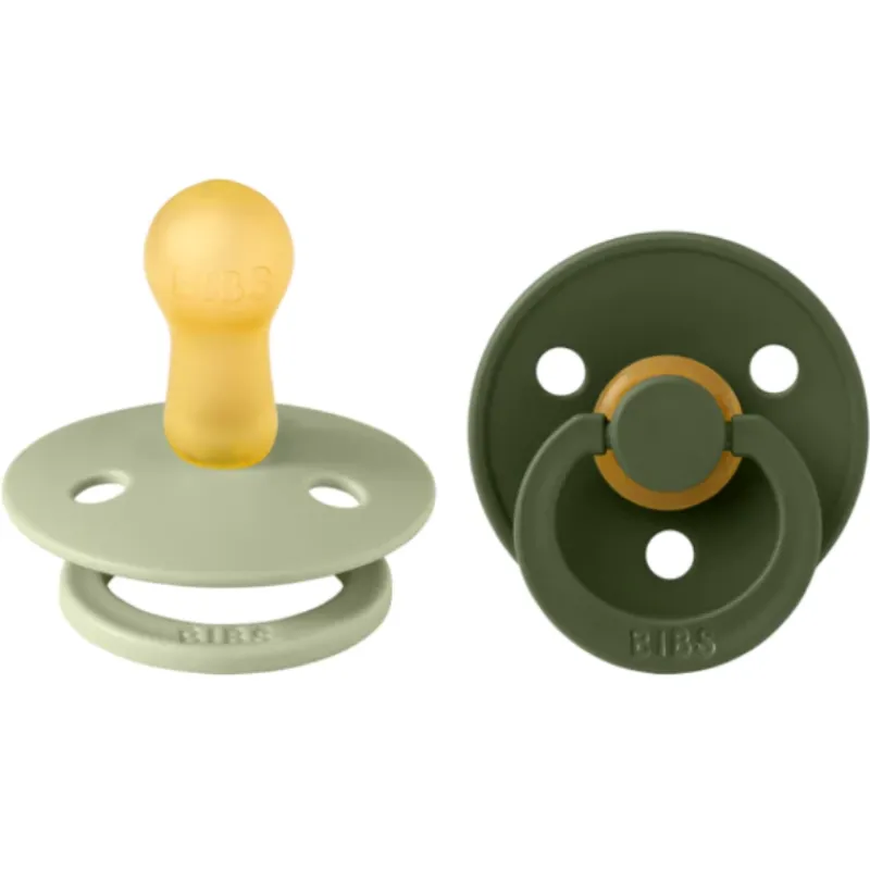 BIBS Natural Rubber Pacifier Combo - 2 Pack