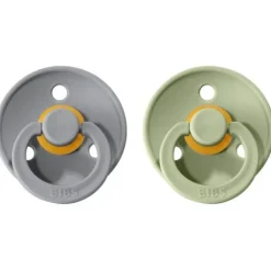 BIBS Natural Rubber Pacifier Combo - 2 Pack