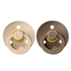 BIBS Natural Rubber Pacifier Combo - 2 Pack
