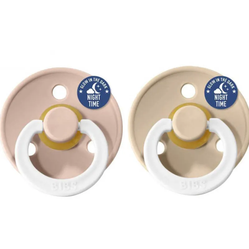 BIBS Natural Rubber Pacifier Combo - 2 Pack