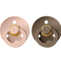 BIBS Natural Rubber Pacifier Combo - 2 Pack