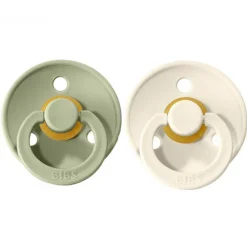 BIBS Natural Rubber Pacifier Combo - 2 Pack