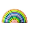 Grimm's Neon Stacking Rainbows - 10 Piece