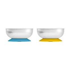 Dr Brown's No Slip Suction Bowls - 2 Pack