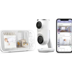Hubble Connected Nursery Pal Dual Vision Baby Monitor