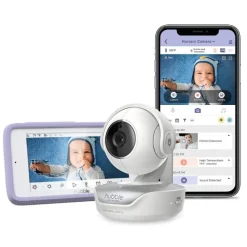 Hubble Connected Nursery Pal Premium Baby Monitor