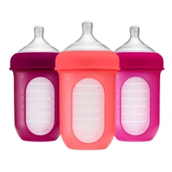 Boon NURSH Silicone Bottle 3 Pack - 8oz