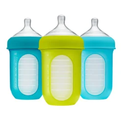 Boon NURSH Silicone Bottle 3 Pack - 8oz