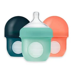 Boon NURSH Silicone Bottle 3 Pack - 4oz