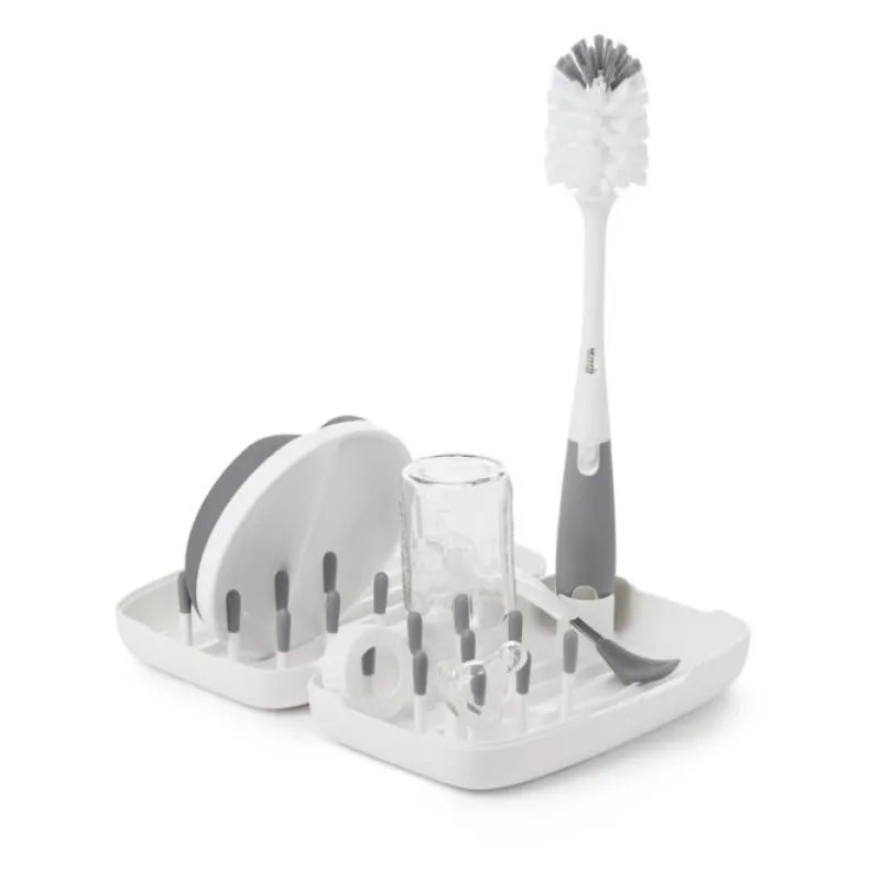 Oxo Tot On-the-Go Drying Rack with Bottle Brush