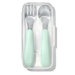 Oxo Tot On-the-Go Fork & Spoon Set with Case