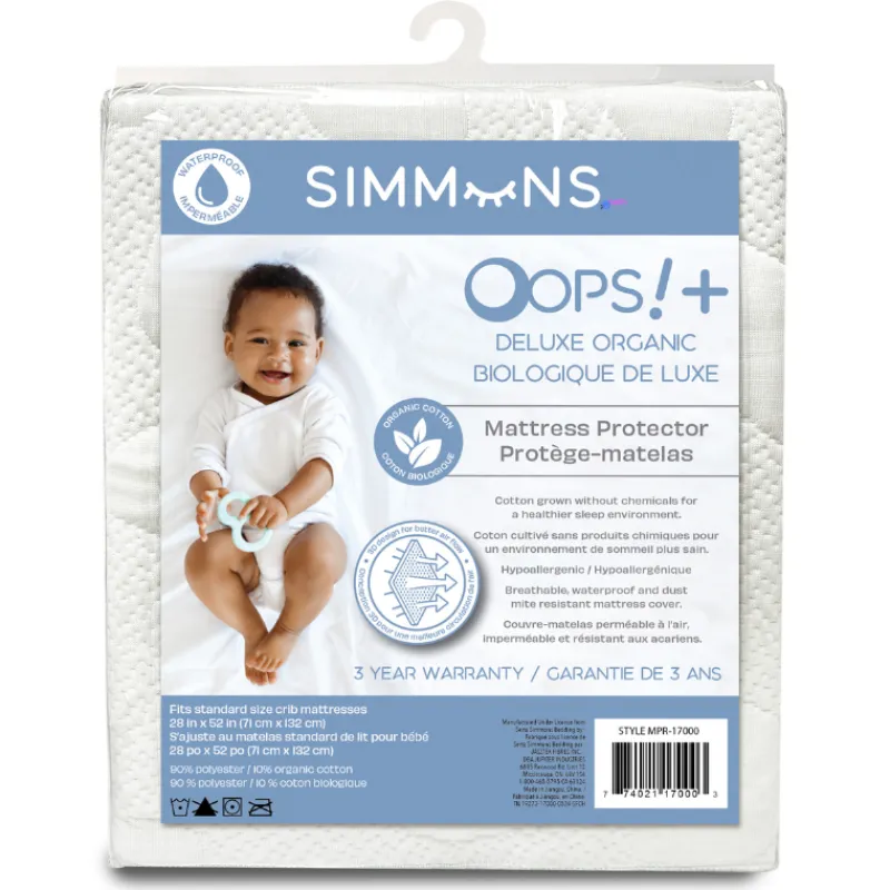 Simmons Oops Waterproof Mattress Protector