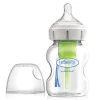 Dr Brown's Options+ 5oz Glass Wide-Neck Bottle