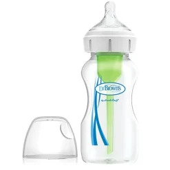 Dr Brown's Options+ 9oz Glass Wide-Neck Bottle