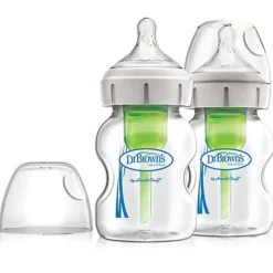 Dr Brown's Options 5oz Wide-Neck Bottle - 2 Pack
