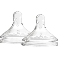 Dr Brown's Options+ Wide Neck Nipples - 2 Pack