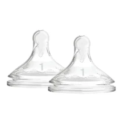 Dr Brown's Options+ Wide Neck Nipples - 6 Pack
