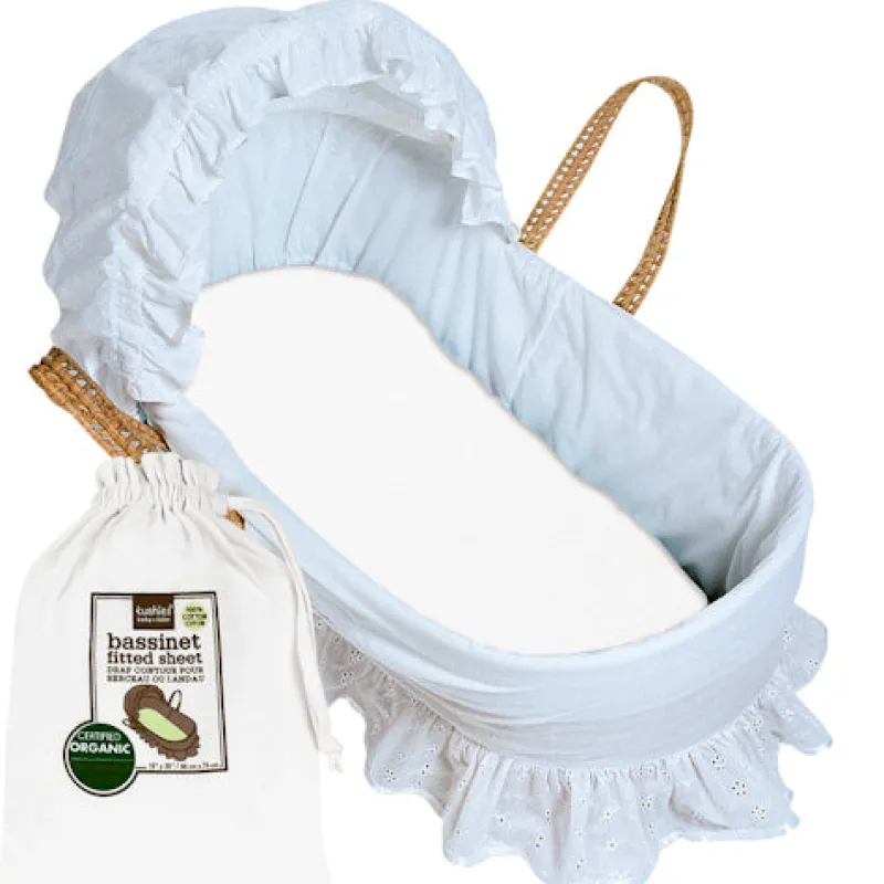 Kushies Organic Bassinet Sheet