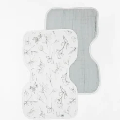 Little Unicorn Organic Burp Cloth - 2 Pack