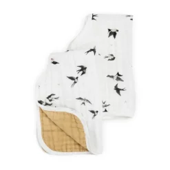 Little Unicorn Organic Burp Cloth - 2 Pack