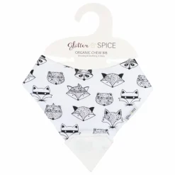 Glitter and Spice Organic Chew & Drool Bib