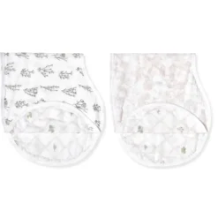 Aden & Anais Organic Cotton Burpy Bibs - 2 Pack