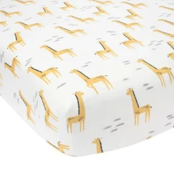Lambs & Ivy Organic Cotton Fitted Crib Sheet