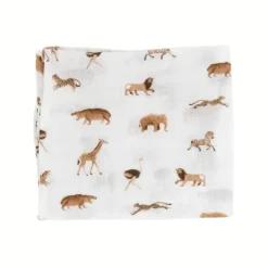 Little Unicorn Organic Cotton Muslin Swaddle Blanket