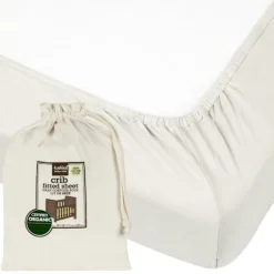 Kushies Organic Fitted Crib Sheet