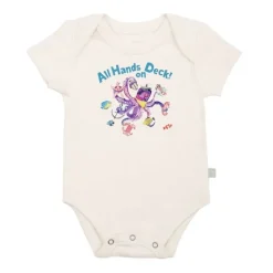 Finn and Emma Organic Graphic Bodysuits
