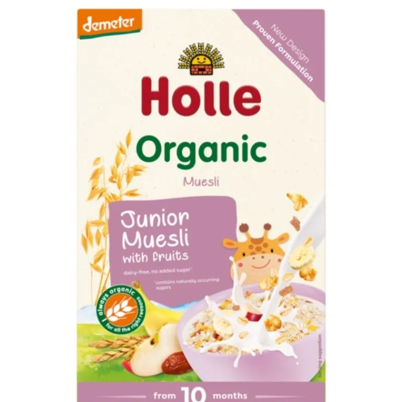 HOLLE Organic Jr Muesli Multigrain Cereal
