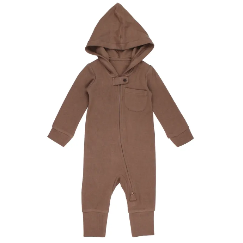 L'ovedbaby Organic Thermal 2-Way Zipper Romper