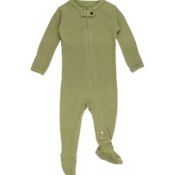 L'ovedbaby Organic Thermal 2-Way Zipper Footie