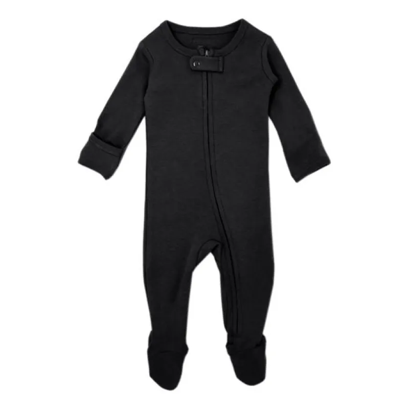 L'ovedbaby Organic Zipper Footed Sleeper - Solids