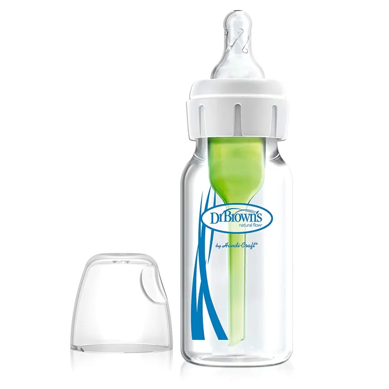 Dr Brown's 4oz Options+ Glass Narrow Bottles