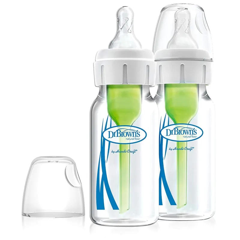 Dr Brown's 4oz Options+ Glass Narrow Bottles