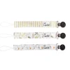 Copper Pearl Pacifier Clips