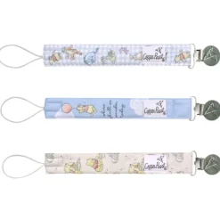 Copper Pearl Pacifier Clips