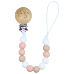 Glitter and Spice Pacifier Clips