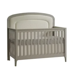 Natart Juvenile Palo 5-in-1 Upholstered Convertible Crib