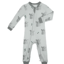 ZippyJamz Patterned Organic Footless Sleepers