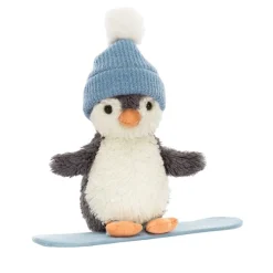 Jellycat Peanut Penguin Snowboarding